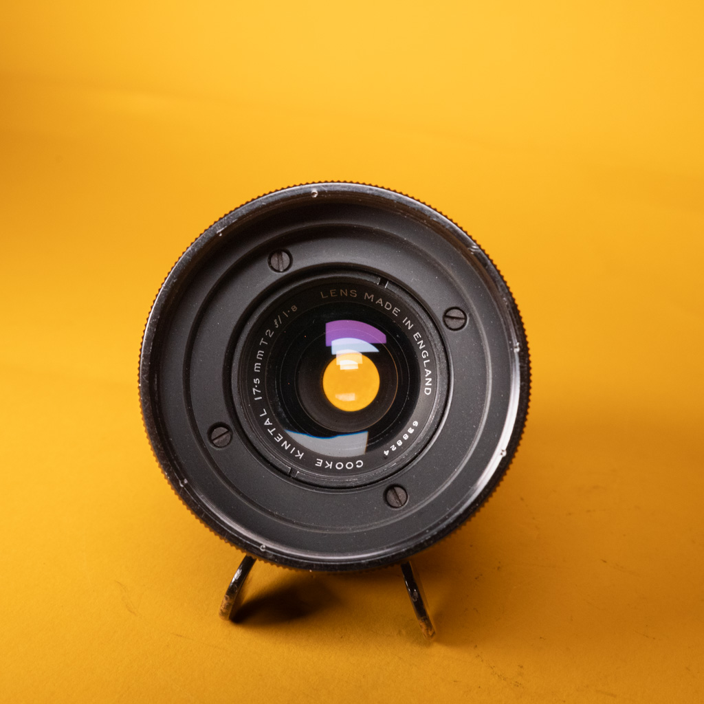 Lens Cooke Kinetal 17,5mm T2 Arri std 16mm | Helsinki Film & Gear